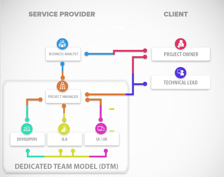 Trong lĩnh vực phát triển phần mềm, mô hình Dedicated Team có đặc trưng riêng.