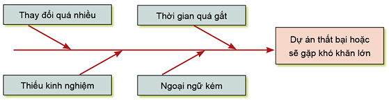 Fish bone analysis diagram