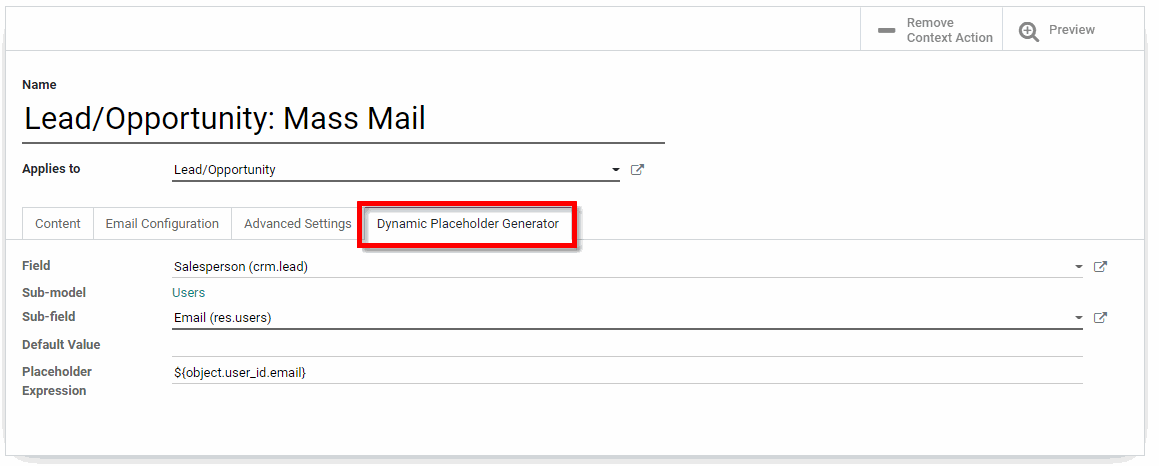 Dynamic Placeholder Generator