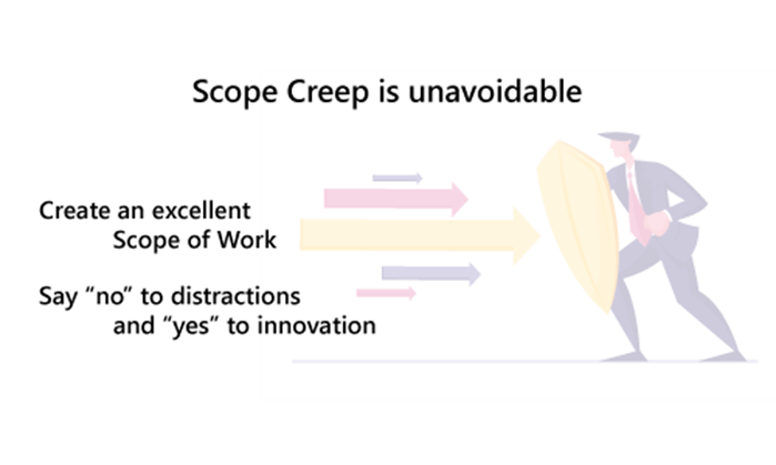 Scope creep is unavoidable