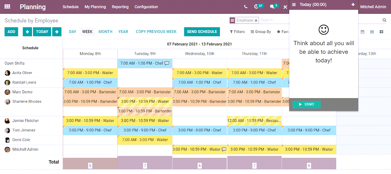 Employee Timesheet