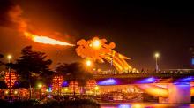 Dragon bridge in Danang